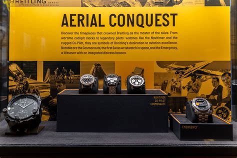 breitling exhibition|Breitling time capsule.